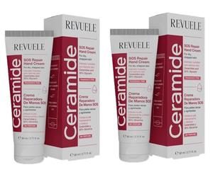 Crema de manos Revelele Ceramide SOS Repair Crema de manos Restaurativa, 2 x 80 ml