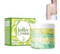 Crema De Manteca De Aguacate Orgánica - Hidratación Profunda Y Reparación De La Piel Seca - Con Aceite De Coco Y Aguacate - Crema Corporal No Grasa Para Mujeres - 180g - Nutritiva Y Reafirmante