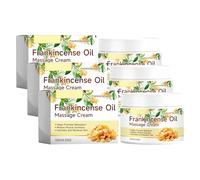 Crema de masaje con aceite de incienso, apoyo muscular, crema de incienso hidratante profunda para pieles sensibles, hidrata y restaura la piel, hidratante para el cuidado de la piel para hombres y