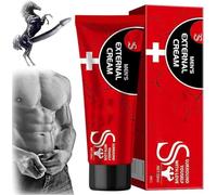 Crema de Masaje Energética para Hombres, Fórmula para el Crecimiento del Pene y un Impulso de Vitalidad, Potente Retraso durante toda la noche, Rendimiento Duradero