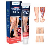 Crema de Masaje para Varices, 20g Crema Para Venas Varicosas, Alivio Rápido para Piernas Cansadas y Pesadas,Tratamiento de las Arañas Vasculares