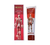 Crema de muscular, crema de gel de masaje muscular de 50 g, loción de gel de, bálsamo para aliviar las articulaciones, recuperación de fitness para espalda, cuello, hombros, rodilla