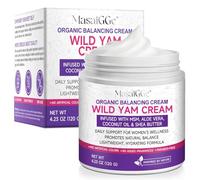 Crema de ñame salvaje, 120 ml, crema nutritiva a base de hierbas con extracto de ñame silvestre, de absorción rápida, no grasa, para el cuidado diario del cuerpo y masajes (1)