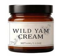 Crema de ñame salvaje, humectante natural para el equilibrio hormonal, para mujeres 60 g, cuidado de la piel sensible