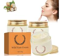 Crema de Ñame Silvestre, 3 Piezas Crema Hidratante Corporal Crema de Ñame Silvestre Orgánica, Crema Corporal con Extracto de Raíz de Ñame Silvestre para Abdomen, Brazos, Cara y cuerpo