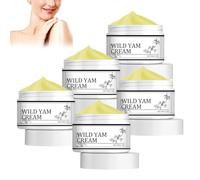 Crema de ñame silvestre, extracto de ñame crema para rostro y cuerpo, crema de ñame silvestre enriquecida orgánica, crema de raíz de ñame silvestre orgánica para mujeres, hidratante para todo tipo de
