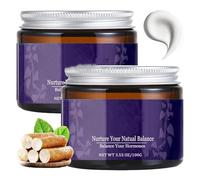Crema de ñame silvestre orgánico, crema equilibrante corporal de ñame silvestre, crema hidratante y nutritiva, mejora la circulación sanguínea general, extractos naturales de plantas