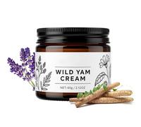 Crema de ñame silvestre para el equilibrio hormonal, crema de ñame silvestre orgánica, cremas corporales hidratantes con vitamina E y aloe vera, loción facial y corporal para piel seca (1PC)