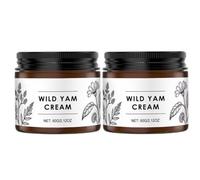 Crema de Ñame Silvestre Wilderglow para el Equilibrio Hormonal, Crema de Ñame Silvestre Orgánica Wilderglow, Nutritiva e Hidratante, Rostro y Cuerpo para Piel Seca para Mujeres