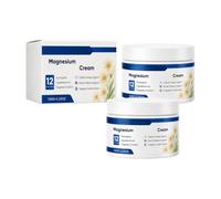 Crema de Niacinamida y Magnesio, Ma/nteca Corporal Hidratante y Suavizante, Loción Corporal de Rápida Absorción, No Grasa, para el Cuidado Diario de la Piel, Piernas, Pies y Cuerpo, 120 g