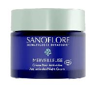 Crema de noche antiarrugas orgánica Merveilleuse de Sanoflore 50 ml