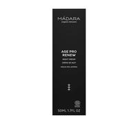 MÁDARA AGE PRO Renew Night Cream 50 ml - Crema de noche antiedad e hidratante con ácido hialurónico - Crema facial antiarrugas cuidado de la piel