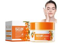 Crema De Ojos Antiedad Con Espino Amarillo Y Vitamina C - Reduce Arrugas, Bolsas Y Ojeras, Efecto Antioxidante Y Reafirmante - Fórmula Hidratante Para Piel Joven - 30g