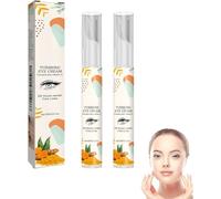 Crema de ojos en barra con retinol y cúrcuma, hidratante para el contorno de ojos, antiedad, hidratante, reduce líneas de expresión, reafirma e ilumina para todo tipo de piel.