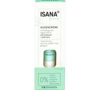 Crema de ojos ISANA Pure con ácido hialurónico y aloe vera, 15 ml