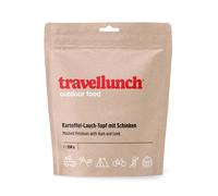 Crema de patatas, puerros y jamón - Doble ración - Comida liofilizada - Travellunch