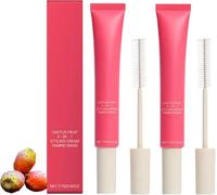 Crema de peinado, crema para el cabello, Hair Cactus Fruit 3 en 1 Styling Cream & Taming pared, dominar el cabello, alisar el encrespamiento, alisar los bordes, ligera e hidratante (1, 3 unidades) (2