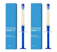 Crema de Péptidos de Colágeno, Crema Facial Lifting, Hidratante, Beneficios Antiedad, 10 ml Potenciador de Elasticidad, Bálsamo de Cuidado Diario, Potenciador de Luminosidad