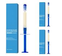 Crema de Péptidos de Colágeno, Crema Facial Lifting, Hidratante, Beneficios Antiedad, 10 ml Potenciador de Elasticidad, Bálsamo de Cuidado Diario, Potenciador de Luminosidad