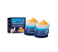Crema de pie crema hidratante anti-criada en la cre/ma de mano, reparación de piel seca y seca, nutrición y suavizado, revitalizando la vitalidad de la piel (2pcs)
