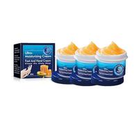 Crema de pie crema hidratante anti-criada en la cre/ma de mano, reparación de piel seca y seca, nutrición y suavizado, revitalizando la vitalidad de la piel (3pcs)