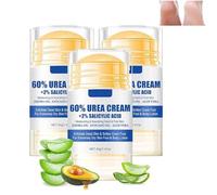 Crema de Pies Hidratante y Anti Agrietamiento,Crema de Pies Anti Piel Dura,Crema Hidratante de Pies con Urea,Crema Reparadora de Pies para Talones, Pies y Codos Secos y Agrietados (3pcs)