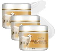 Crema de Placenta, Crema Facial Antiedad Reafirmante y Reparadora, Loción Corporal Hidratante Profunda, Loción Facial Reparadora Instantánea, Reduce Líneas de Expresión