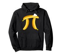 Crema de plátano Pi Funny Pi Day Banana Cream Pi Sudadera con Capucha