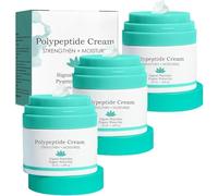 Crema de polipéptidos para el cuidado de la piel, crema hidratante facial antioxidante, mejora el tono, la luminosidad y la hidratación de la piel, de rápida absorción