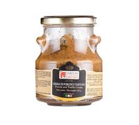 Crema de porcini trufadas con trufa de verano y trufa blanca tarro de 250 gramos