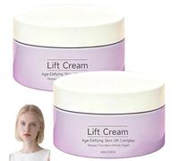 Crema de Reafirmación y Elevación Facial Instantánea 60ML, Crema Reafirmante Antiarrugas Avanzada, Hidratante Antienvejecimiento Natural, Efecto Reafirmante Instantáneo Pack de 2 Unidades Novedad 2026