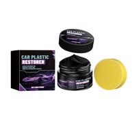 Crema De Reparación De Cuero Auto,Pasta De Limpieza Interior De Protección Larga Duración,Pasta de Limpieza y Cuidado del Cuero - para Remolques Camiones Sedan Pick-up Motos Cielos De Techo Alfombras