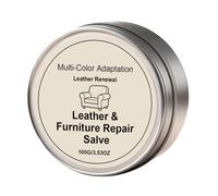 Crema de reparación de cuero, bálsamo de restauración de secado rápido, dispositivo acondicionador de sofá de 100 g con agarre, base de resina con detalle, ganchos para panel de utilidades de coche