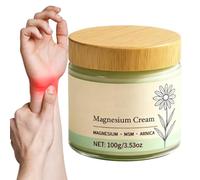 Crema de rodilla - Loción calmante muscular de 100 g - Loción de pies no grasosa - para espalda, cuello, hombros, piernas, pies, cintura, muñeca, lesiones deportivas, rutina diaria