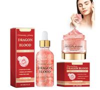 Crema De Sangre De Dragón + Sangre De Dragón Esencial, Crema Facial De Sangre De Dragón, Suero Hidratante Facial Reafirmante, Reduce Manchas Y Líneas Finas, Antiarrugas