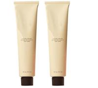 Crema de secado al aire, sin calor, control del frizz y textura natural, ligera sin enjuague, cremas para peinar el cabello rizado, ondulado y liso. (2pcs)