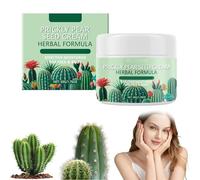 Crema de semilla de tuna, hidratante facial y corporal a base de hierbas, hidratante, nutritiva y antiarrugas.