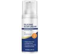 Crema de silicona para cicatrices, gel para cicatrices antiguas y recientes, crema nocturna para eliminar cicatrices de cesárea, abdominoplastia, queloides y estrías, 50 ml