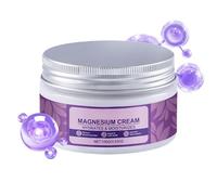 Crema de Sueño de Magnesio, Loción Natural de Magnesio Con Aceite de Almendras Y Vitamina E, Calmar Y Dormir, Relajar Cuerpo Y Espíritu, 100 g