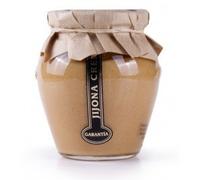 Crema de turrón de Jijona para untar 70% de almendra marcona, con Denominación de Origen Jijona - Alicante. Orcio de 200 gramos.
