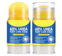 Crema de urea, 60% con 2% de gel de cuidado de pies de ácido salicílico, hidrata profundamente la piel áspera y exfolia suavemente, crema para pies secos y agrietados, rodillas, codos y manos, 2