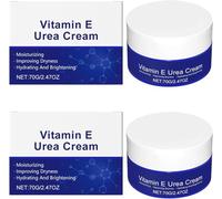 Crema de Urea con Vitamina E, Hidratante Facial Iluminador, para Talones, Manos, Codos y Rodillas Secos y Agrietes. Reduce las Pecas y Mejora la Textura de la Piel.