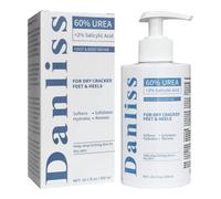 Crema de urea Crema de tratamiento al 60 por ciento 10.1 oz Crema para pies y manos para piel seca Fuerza máxima suaviza los talones agrietados,los callos y las uñas gruesas con 2% de ácido salicílico