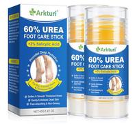 Crema de Urea para Pies en Barra 80g, Crema Pies Secos y Agrietados, Crema con Urea 60%, Reparador Intensivo para Talones Agrietados,Elimina Durezas y Callosidades,Hidratación Profunda para Pies Secos