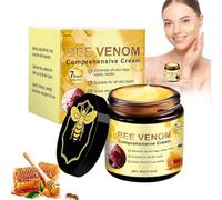 Crema de veneno de abeja para Cara y Cuerpo, Pomada de Veneno de Abeja 60g - Reafirma, Hidrata Profundamente y Reduce Arrugas con Ingredientes 100% Naturales, Paquete 1