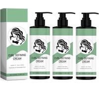 Crema Definidora de Rizos, Loción Desenredante y Potenciadora de Rizos, Crema Suavizante Definidora para Cabello Ondulado, Antifrizz de Larga Duración, para Todo Tipo de Cabello