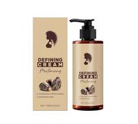 Crema Definidora de Rizos, Loción Rizadora para Cabello Ondulado (100 ml), Cremas Ligeras Sin Enjuague, para Protección contra la Humedad, Control del Frizz (Mañana, Noche, Diario)