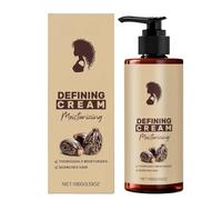 Crema Definidora de Rizos para Cabello Ondulado, Nutritiva e Hidratante, Suavizante y Voluminizadora, Apta para Uso Diario Mañana y Noche