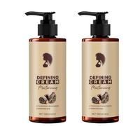 Crema Definidora de Rizos para Cabello Ondulado, Nutritiva e Hidratante, Suavizante y Voluminizadora, Apta para Uso Diario Mañana y Noche