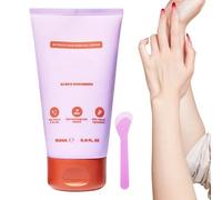 Crema Depilatoria Bye Bye Bushs, 5 fl oz Crema de Depilación Íntima, Crema de Depilación Nutritiva Su-ave con Aplicador de Espátula, Depilacións Facial Rápida y Calmante, para Mujeres y Hombres
